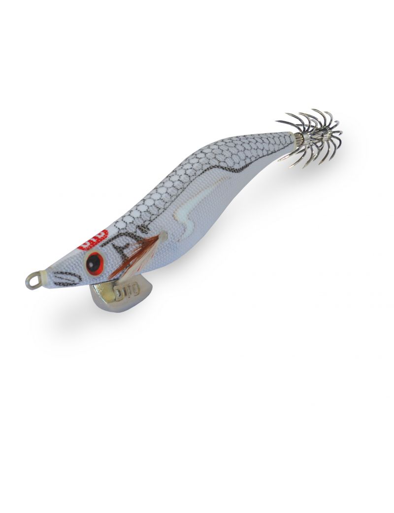 Turlutte plombée DTD White Killer EGI 3.0 - 9.6cm