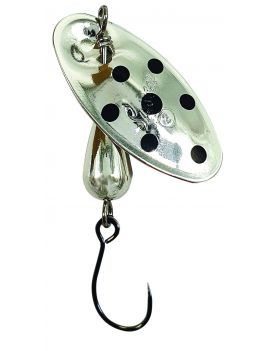 Cuiller Suissex Cicada No Kill Argent points noirs