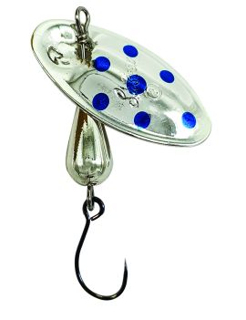 Cuiller Suissex Cicada No Kill Argent points bleus