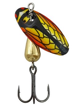 Cuiller Suissex Cicada Bug Red/Yellow 