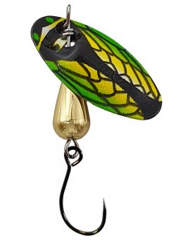 Cuiller Suissex Cicada Bug No Kill Red/Yellow
