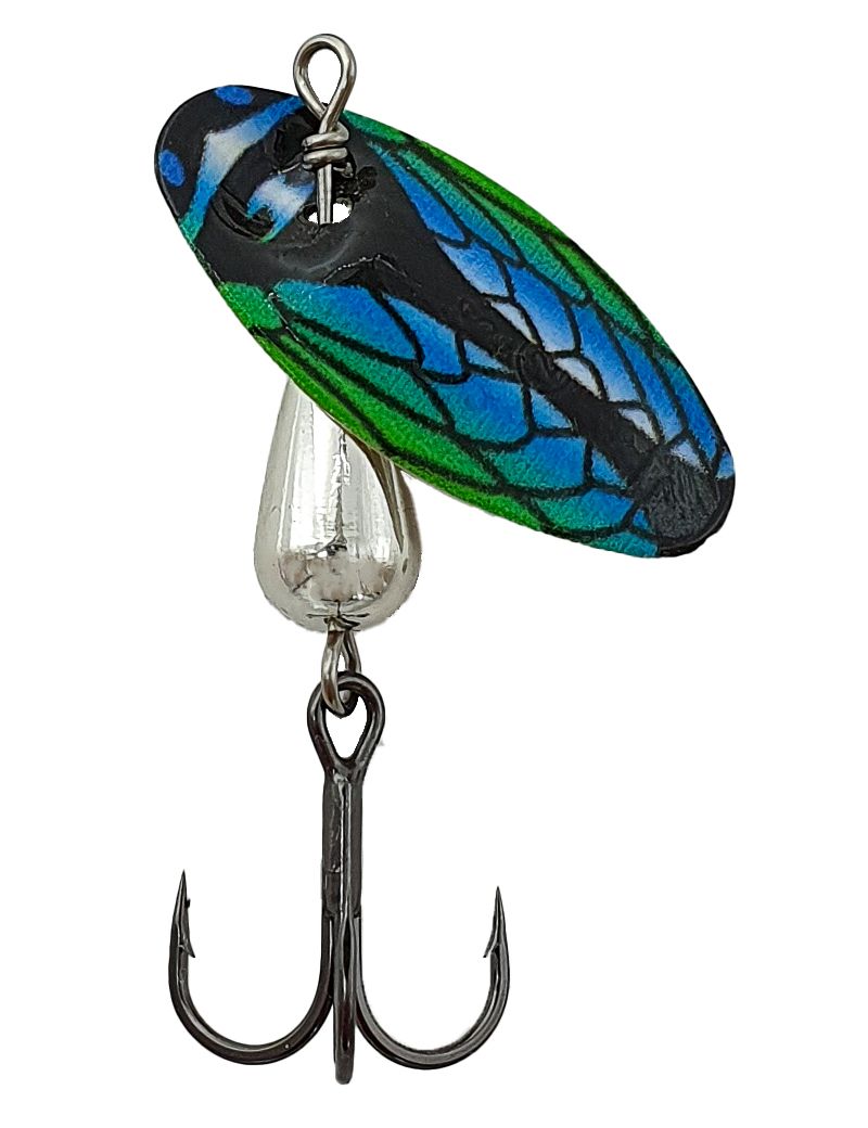 Cuiller Suissex Cicada Bug Green/Blue