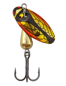 Cuiller Suissex Cicada Bug Shiny Red/Yellow