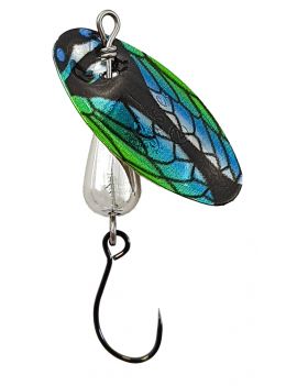 Cuiller Suissex Cicada Bug Shiny No Kill Green/Blue