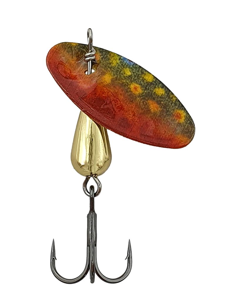 Cuiller Suissex Cicada Fish Skin omble