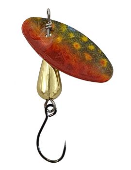 Cuiller Suissex Cicada Fish Skin No Kill omble