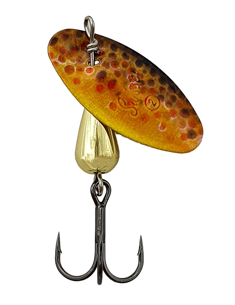 Cuiller Suissex Cicada Fish Skin fario trout