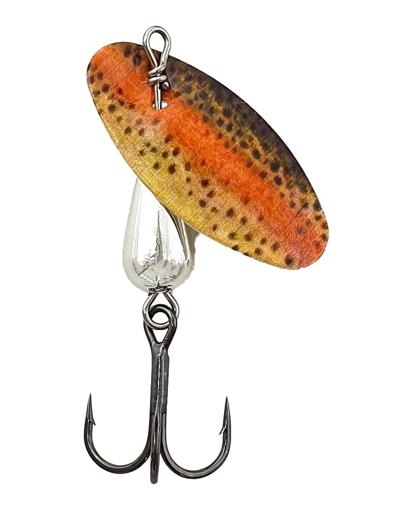 Cuiller Suissex Cicada Fish Skin rainbow trout