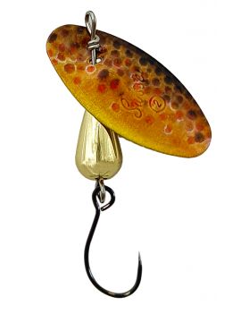 Cuiller Suissex Cicada Fish Skin No Kill fario trout
