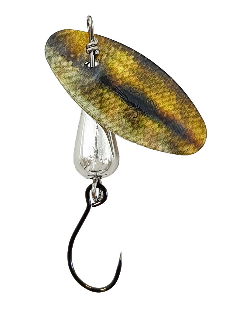 Cuiller Suissex Cicada Fish Skin No Kill rainbow trout