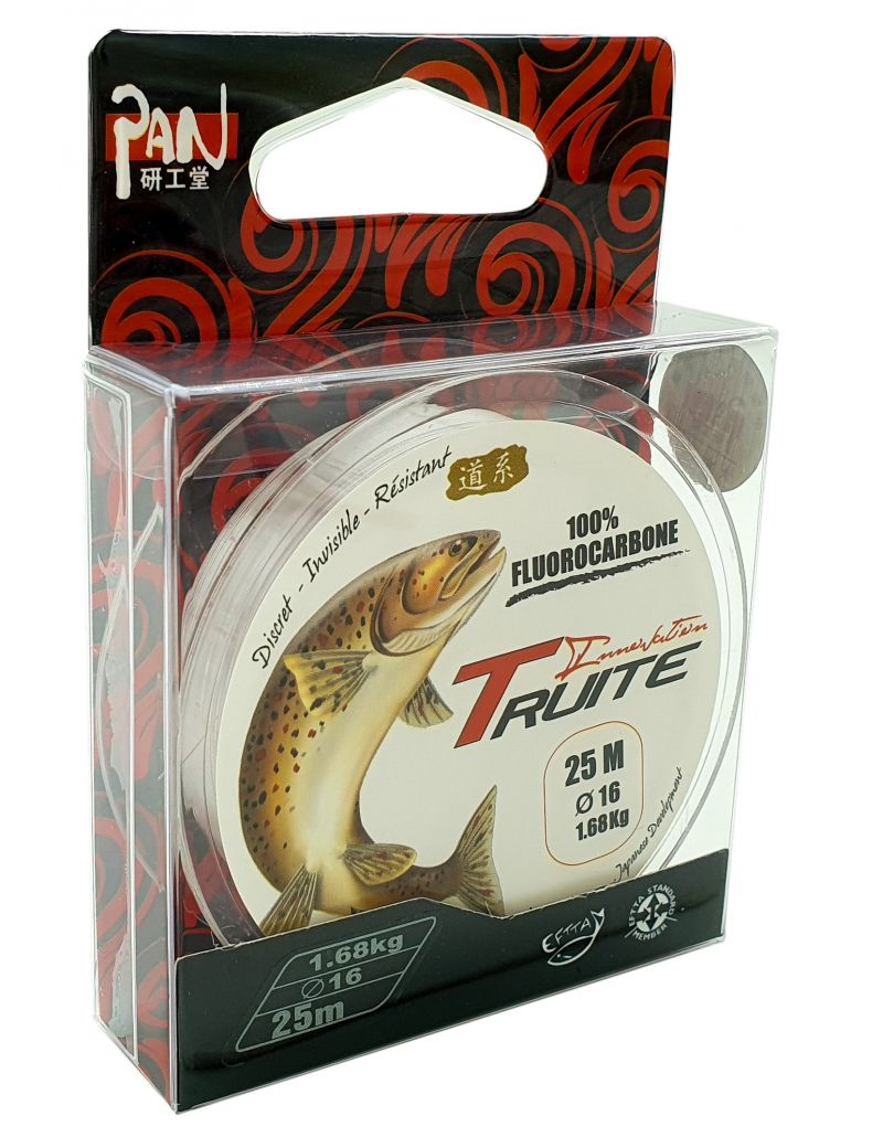 Fluorocarbone Pan Truite innovation - 25m