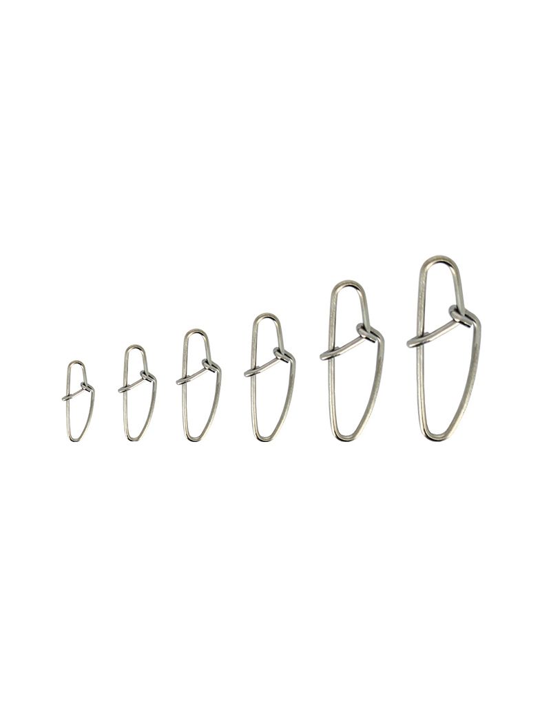 Agrafes Adam's lock snap sécurité - 10pcs