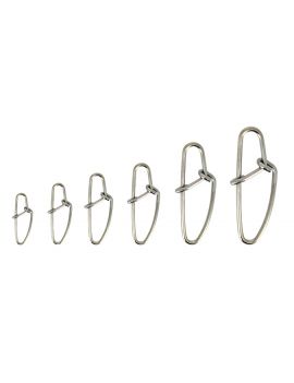 Agrafes Adam's lock snap sécurité - 10pcs