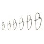 Agrafes Adam's lock snap sécurité - 10pcs