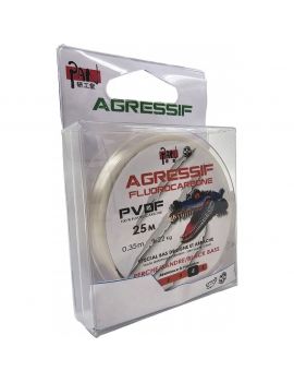 Fluorocarbone Pan Agressif Black bass / Sandre / Brochet 25m