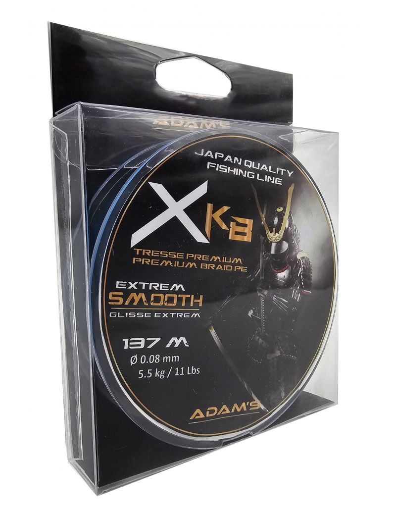 Tresse Adam's XK8 Bleu 137m