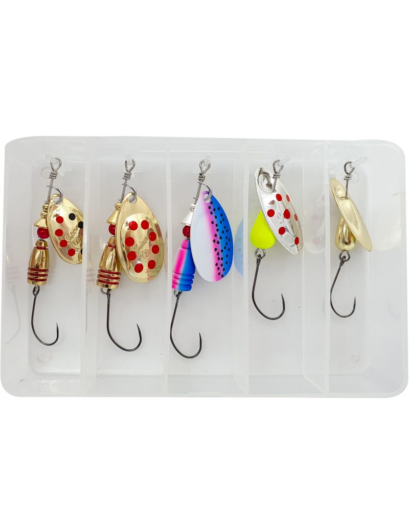 Kit Cuiller Suissex No Kill Truite