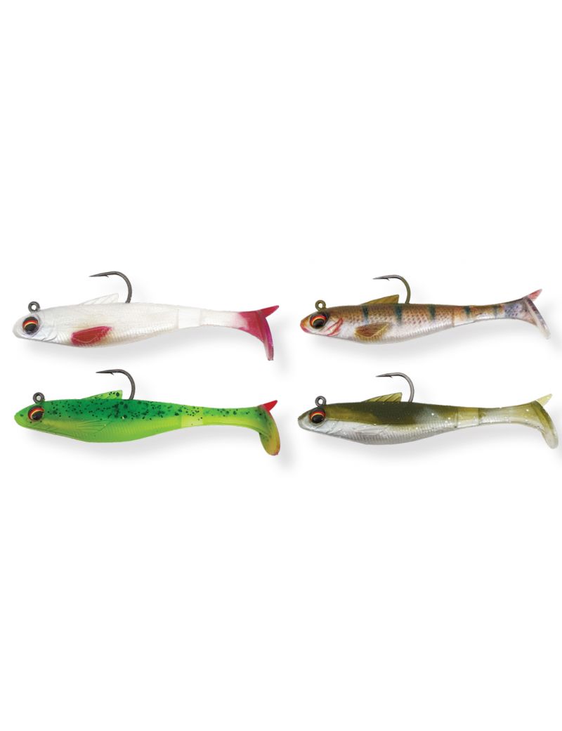 Kit leurres souples Adam's Sublim Minnow - 9cm Kit leurres souples Adam's Sublim Minnow - 9cm