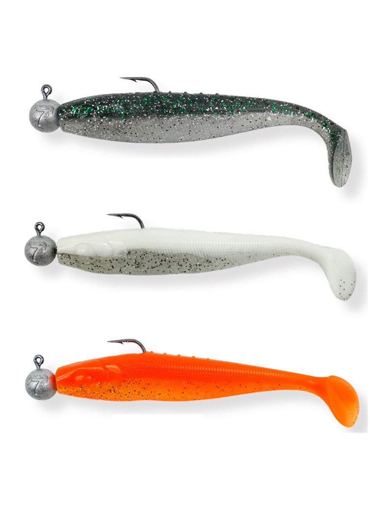 Kit leurres souples Adam's Yasuko 7.5cm