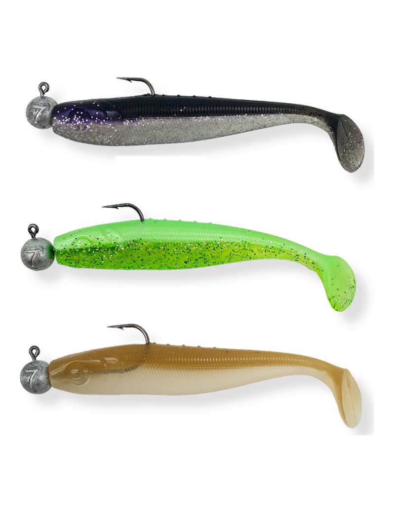Kit leurres souples Adam's Yasuko 7.5cm