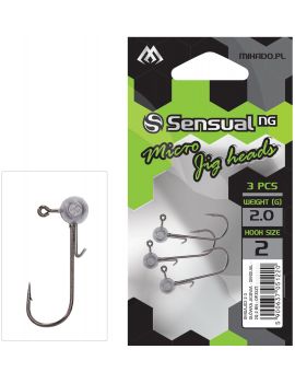 Tête plombée Mikado Sensual NG Micro Jig Geads x3