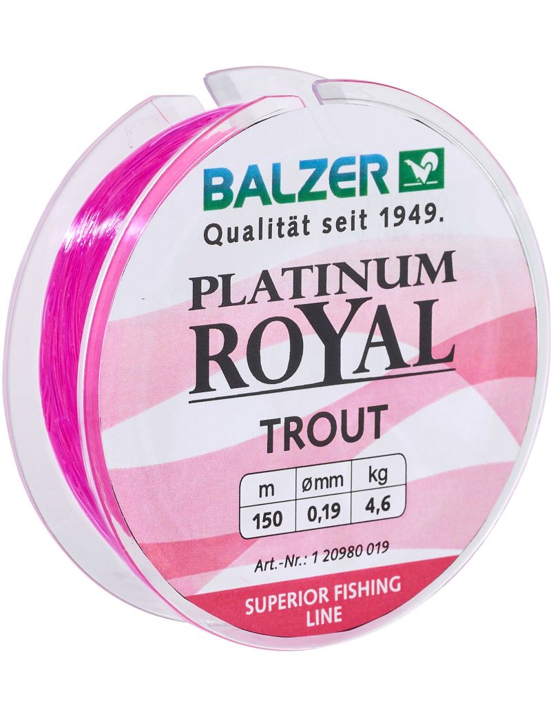 Nylon Balzer Platinum Royal Trout Pink 150m