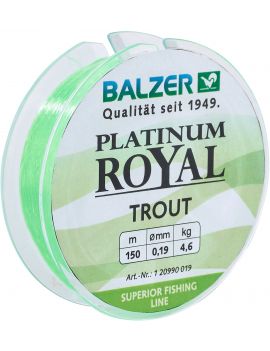 Nylon Balzer Platinum Royal Trout Chartreuse 150m