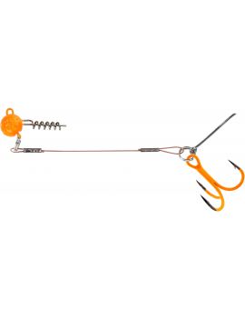 Monture Balzer Shirasu Pike Rig with screw jig head UV