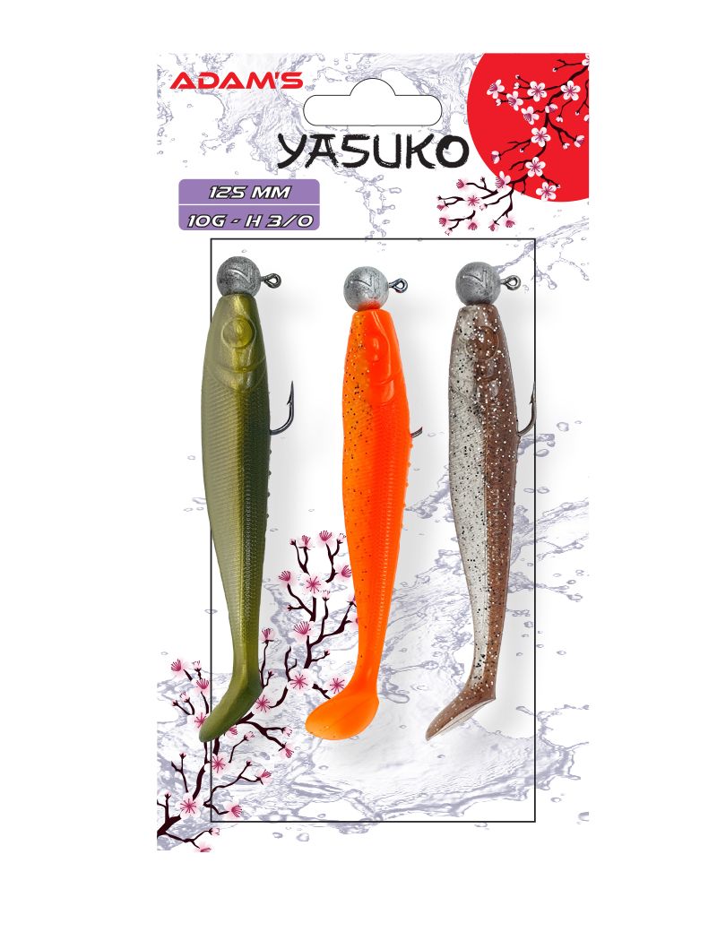 Kit leurre souple Adam's Yasuko 5cm