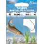 Hameçons montés Autain Spécial parcours truite (x10)