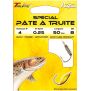 Hameçons montés Autain Spécial pate à truite (x8)