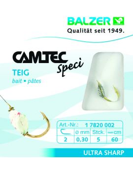 Carnet hameçons montés Balzer Dough (x5)