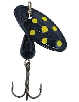Cuiller Suissex Cicada Noir points janues